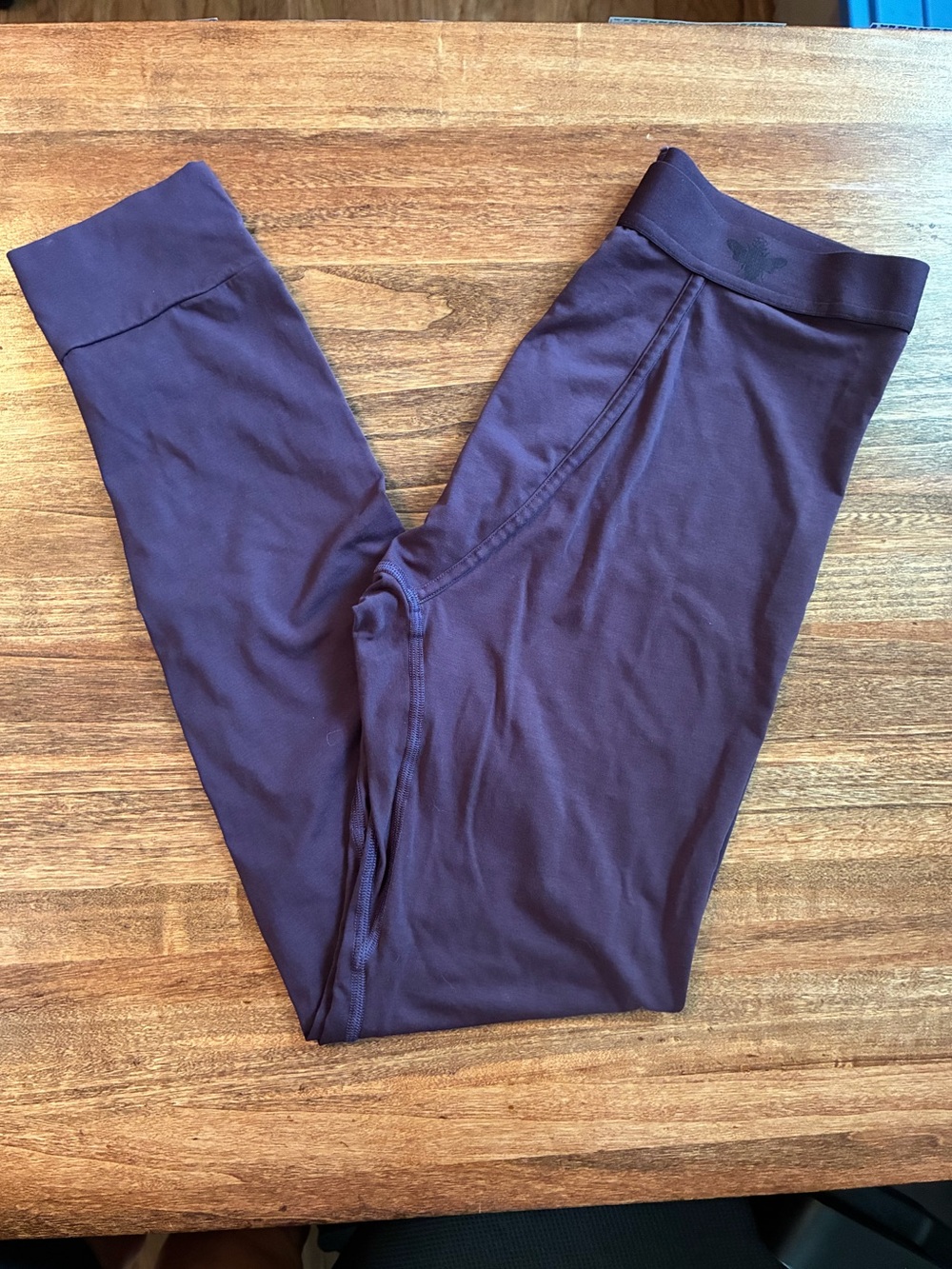 Mens Bombas Bee Better Modal Blend Purply Baselayer Pants Long Underwear MEDIUM